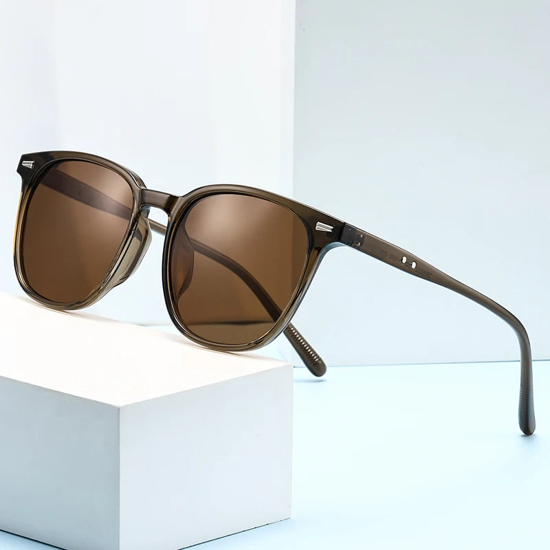 Ultra-Light Square Sunglasses with UV400 Protection