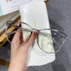 Women's Round Frame Blue Light Blocking Myopia Glasses