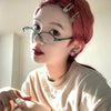Retro Oval Anti-Blue Light Glasses for Women