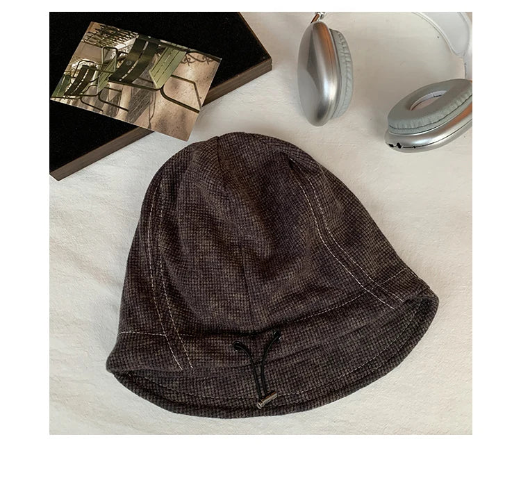 Retro Knit Fisherman Beanie for Women – Warm & Comfortable Winter Hat