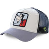 Anime Snapback Cap with Breathable Mesh Back