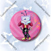 Spamton-Inspired Round Enamel Pin Badge Set