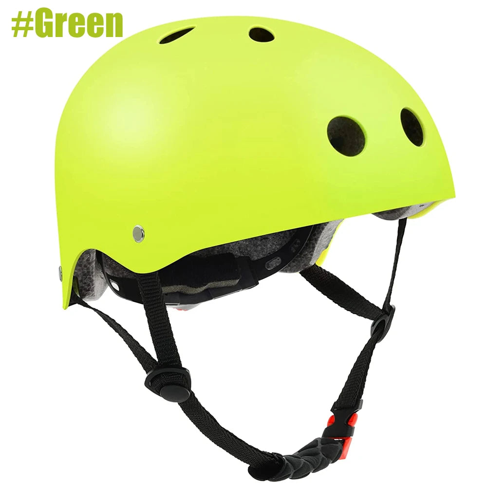 Multi-Sport Skateboard Helmet with Adjustable Fit