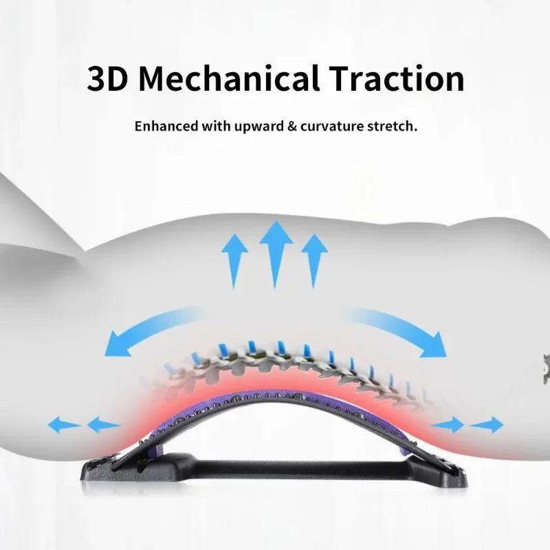 Adjustable Back Stretcher for Spine and Posture Support