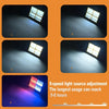 Solar Powered LED Work Light with Hanging Hook for Outdoor Use