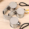 Professional Stainless Steel Whistle with Lanyard