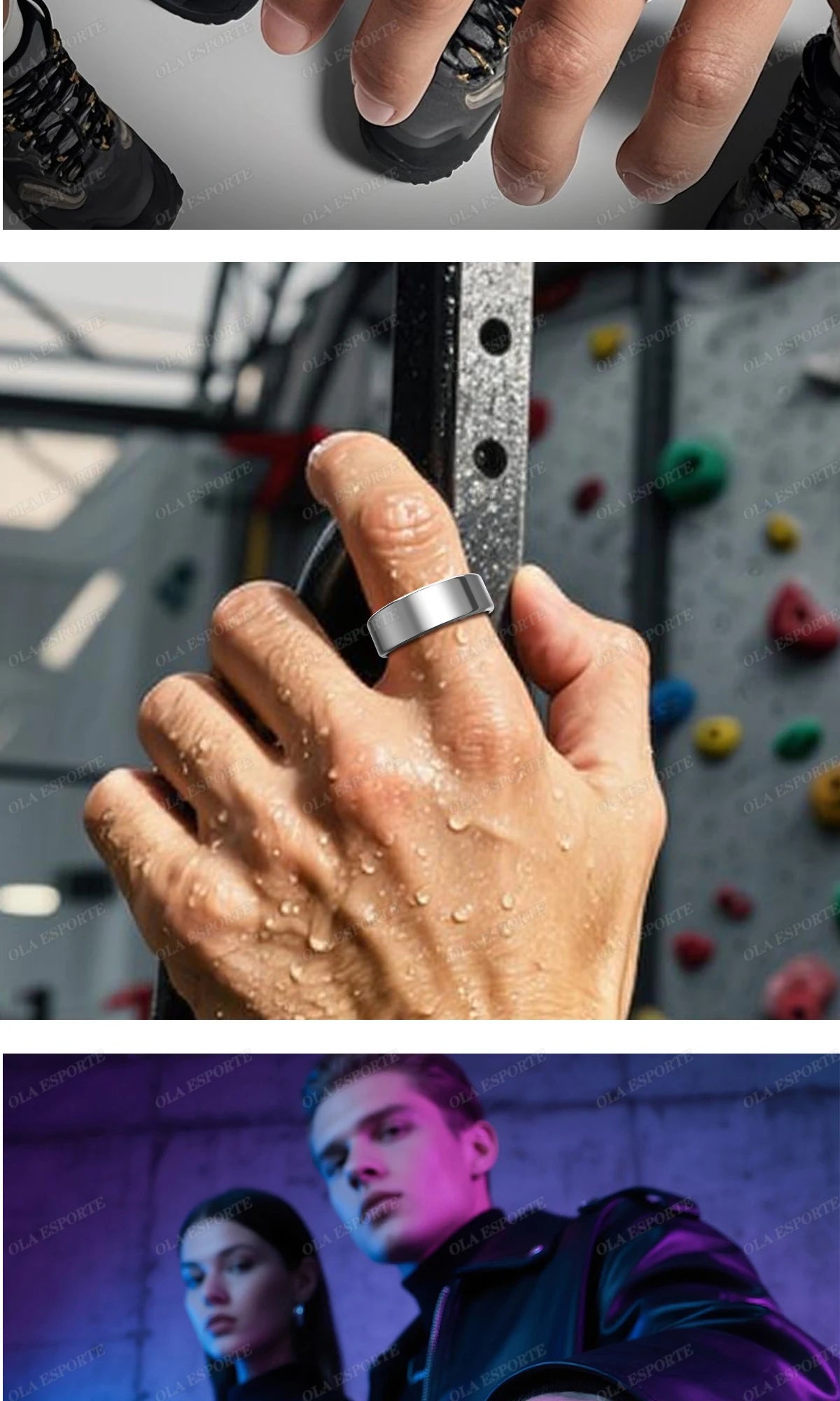 Smart Ring with Heart Rate, SpO2 & Sleep Tracking