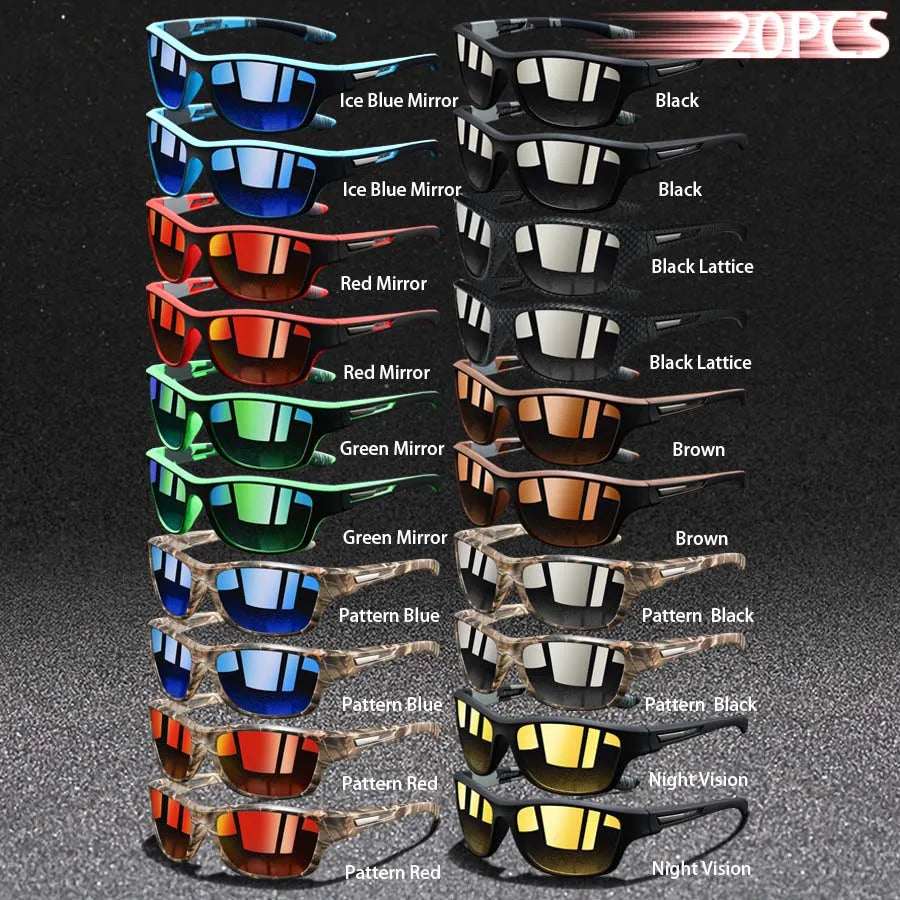 Classic Check Pattern Sunglasses for Men and Women
