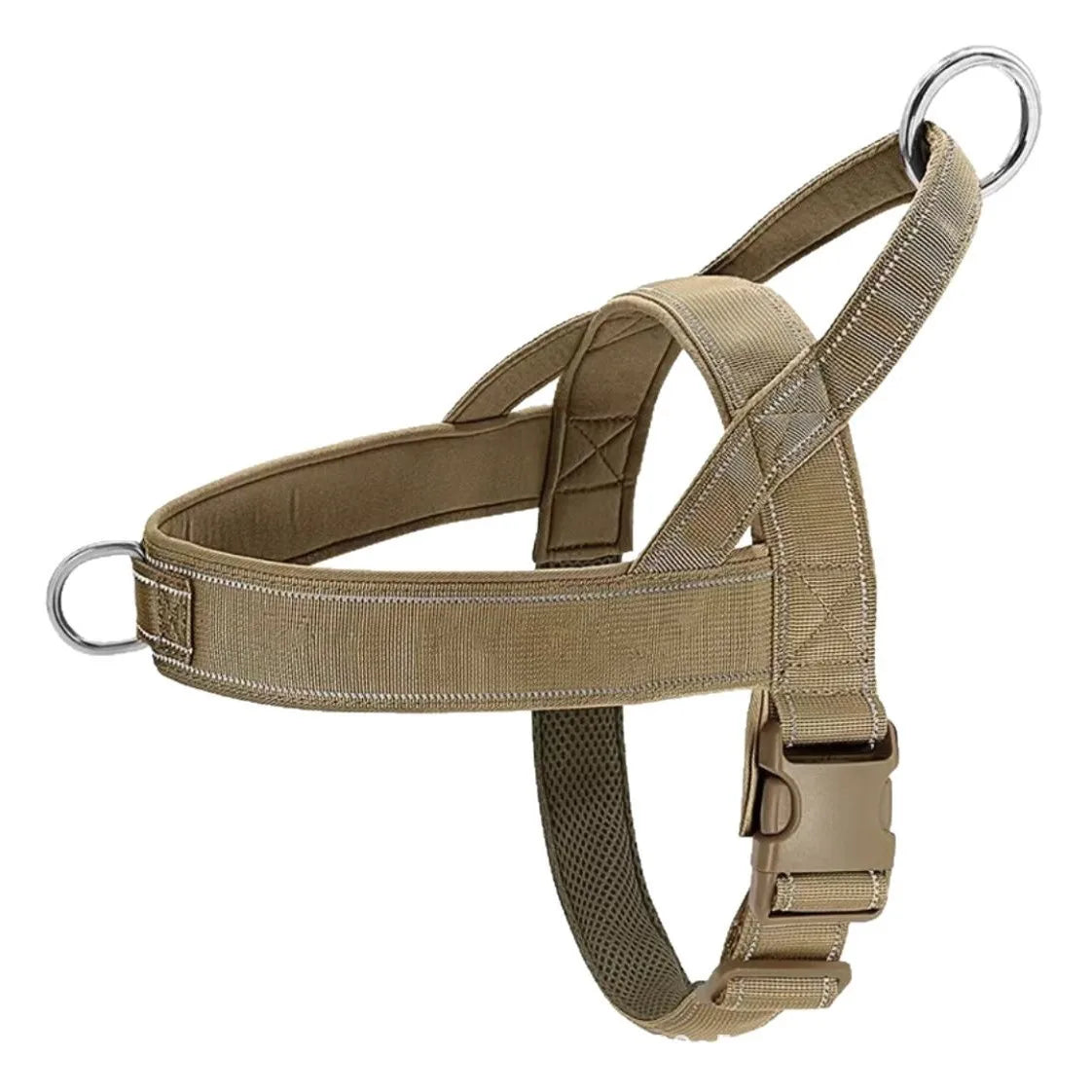 Heavy-Duty No-Pull Dog Harness with Reflective Vest