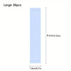 A vertical rectangular roll of light blue double-sided fashion adhesive tape, measuring 8.5cm high and 1.8cm wide.