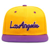 Embroidered Los Angeles Baseball Cap with Adjustable Snapback Closure