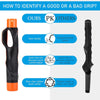 Golf Club Training Grip Aid for Posture and Alignment