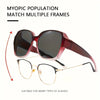 Polarized Fit-Over Sunglasses for Prescription Eyewear