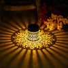 Solar Peony Mandala Projector Light for Outdoor Walls