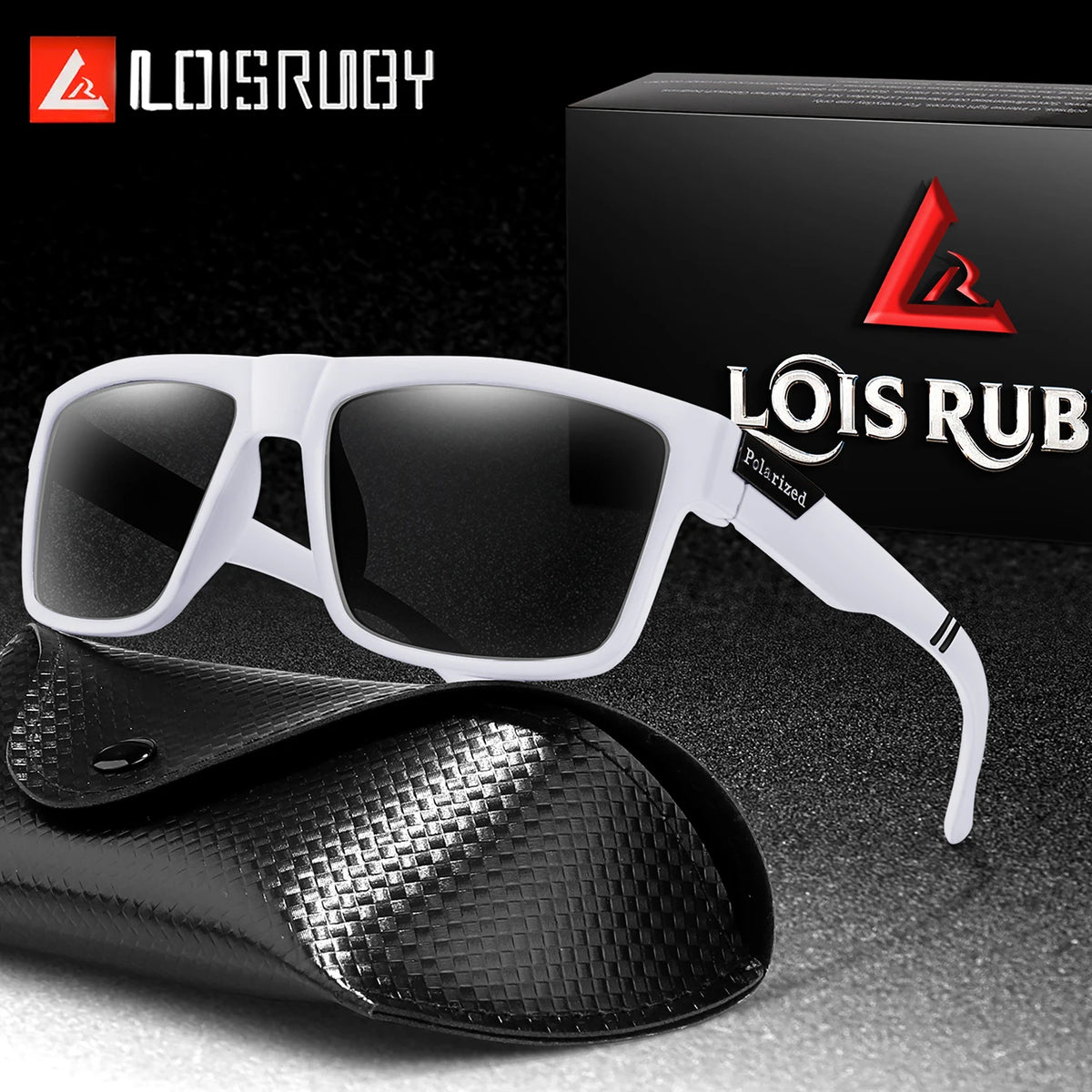 Polarized Square Sunglasses for Cycling and Outdoor Sports