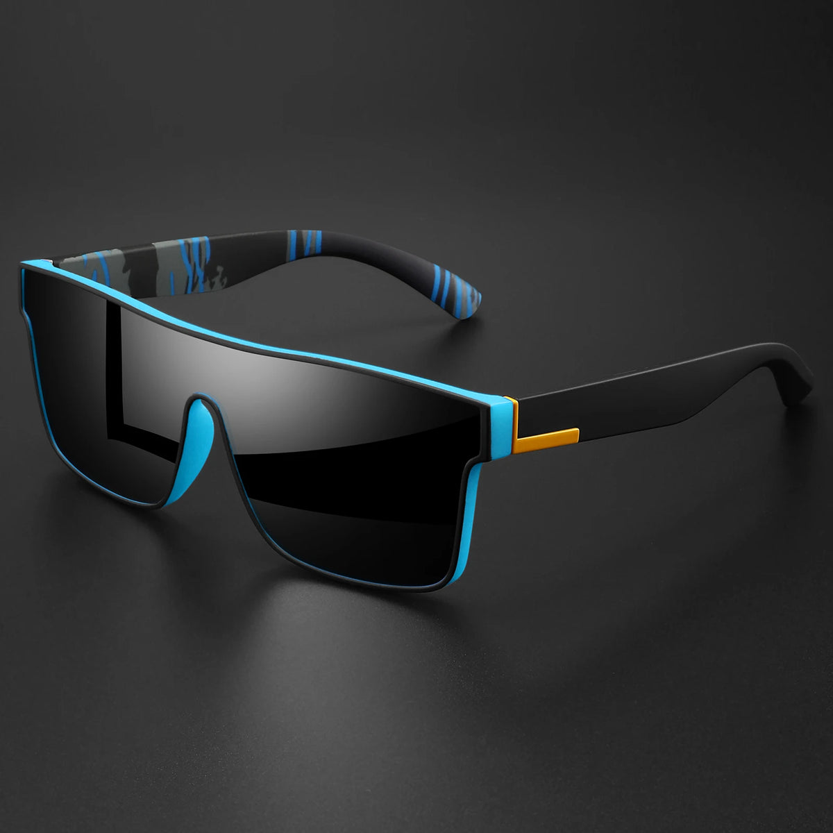 Classic Square Sunglasses with UV400 Protection