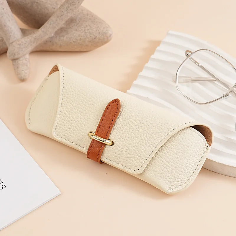 Literary Style Soft Eyeglass and Sunglasses Case