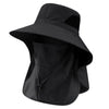 UPF 50+ Wide Brim Sun Hat with Detachable Face Mask