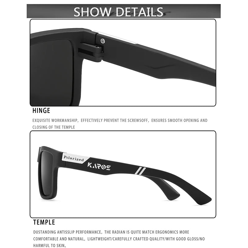 Polarized Sports Sunglasses with UV400 Protection