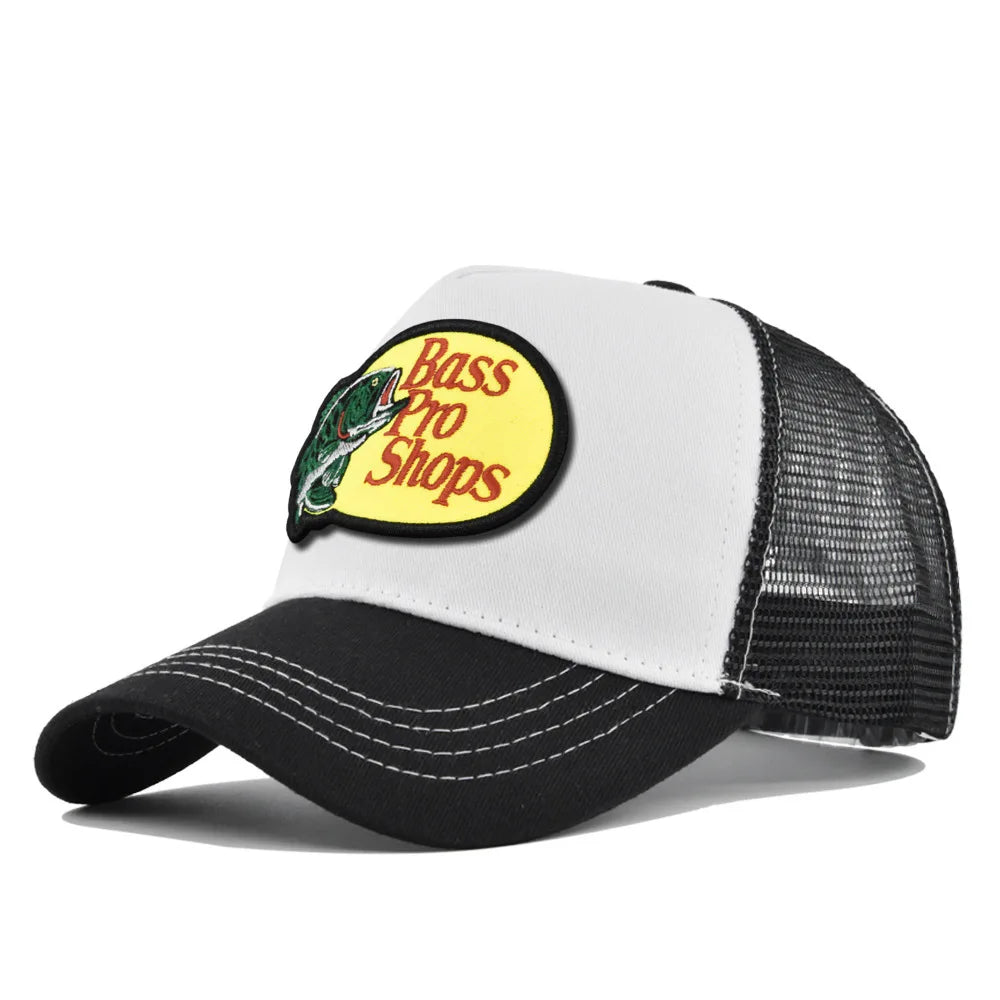 Breathable Mesh Baseball Cap with Adjustable Strap