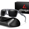 Polarized Square Sunglasses for Cycling and Outdoor Sports