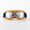 Vintage Leather Motorcycle Goggles