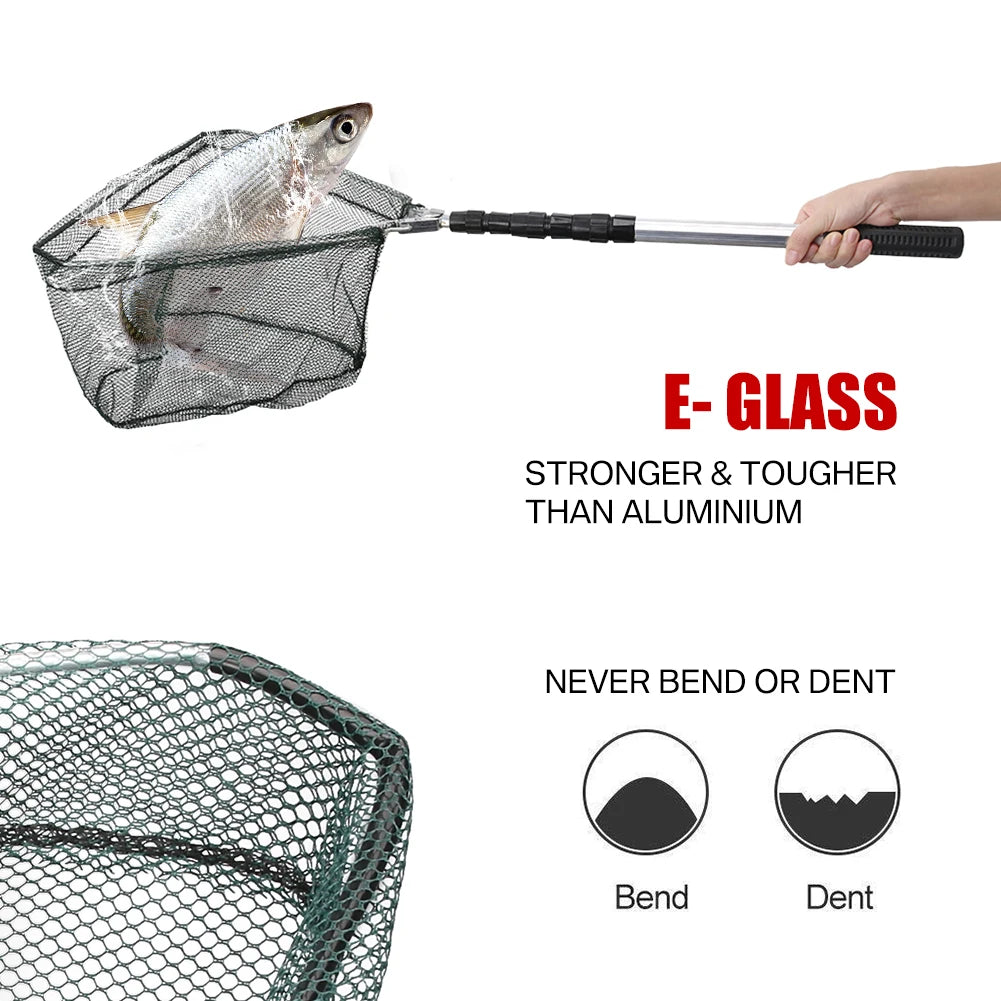 Aluminum Alloy Telescoping Fishing Landing Net