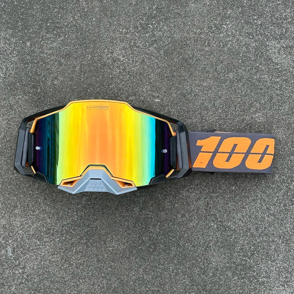 Pro-Grade Motocross Goggles with HD UV400 Lenses