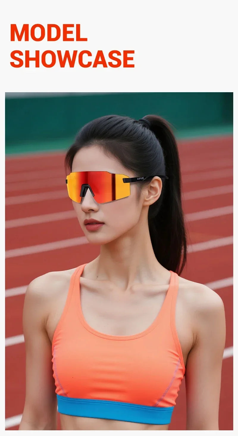 TR90 Photochromic Running Sunglasses with UV400 Protection