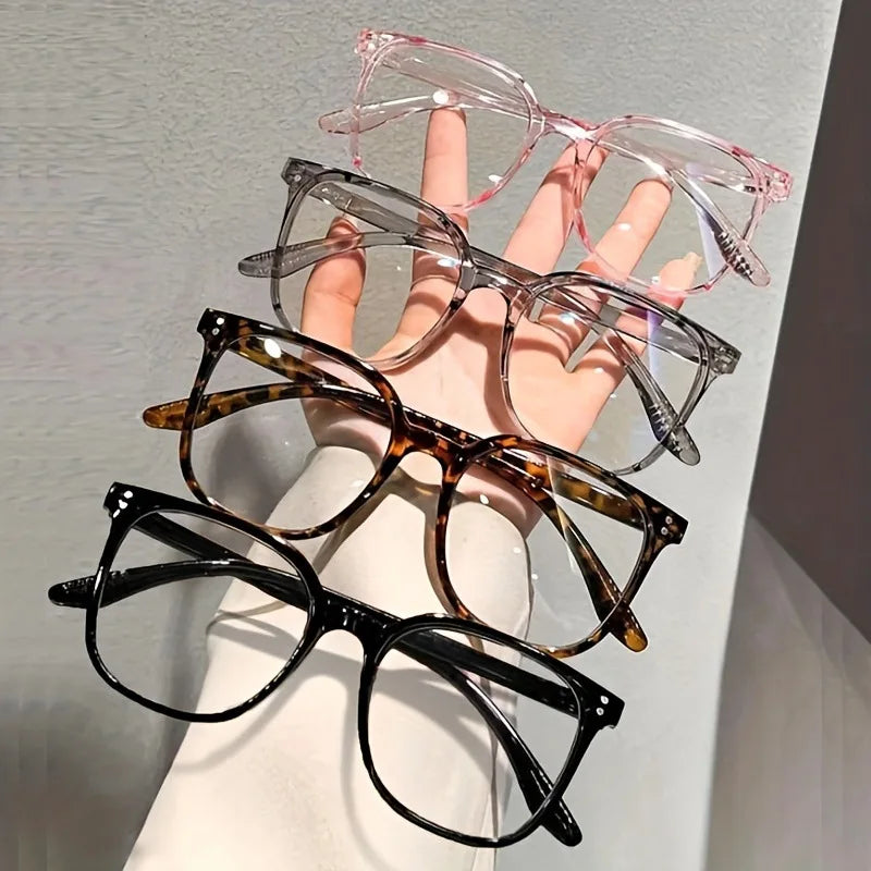 Square-Frame Blue Light Blocking Glasses