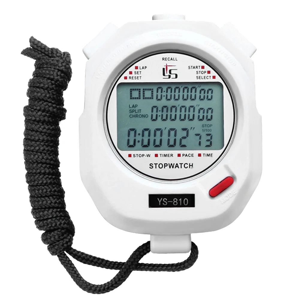 Precision Digital Stopwatch with Large Display for Sports and Training