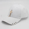 Classic Cotton Cap with Metal Ring Detail
