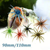 Realistic Sea Urchin Soft Fishing Lures - 10 Pack
