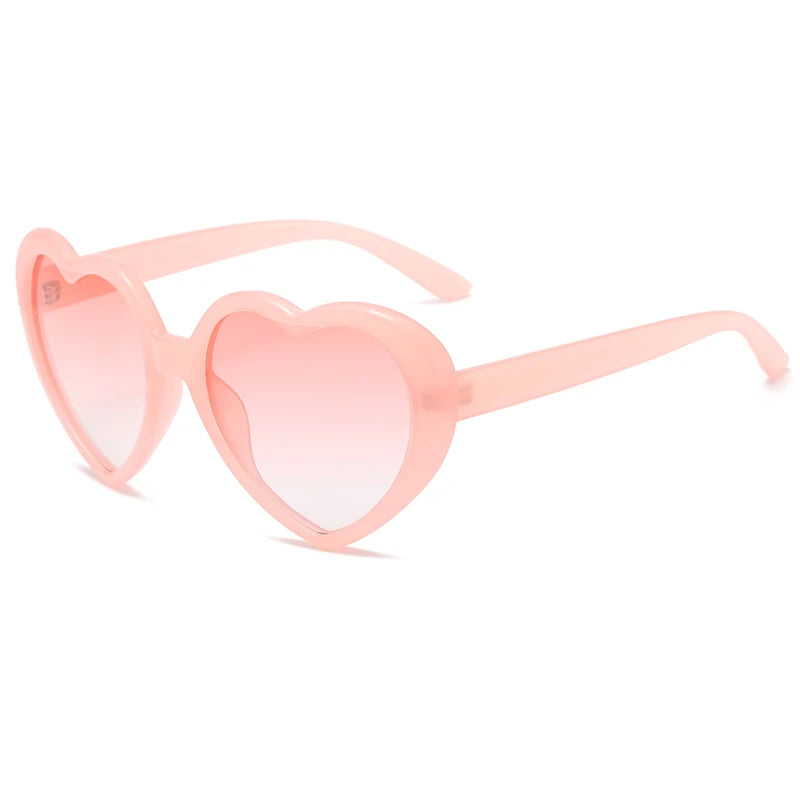 Polarized Heart-Shaped Sunglasses with UV Protection