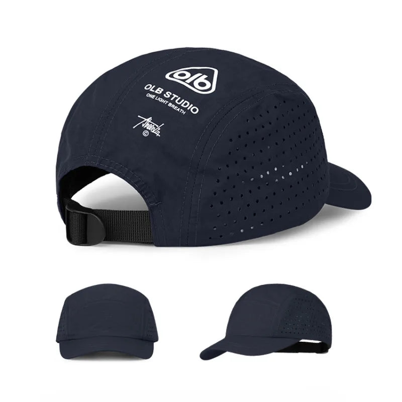 Lightweight Quick-Dry Mesh Baseball Cap with UV Protection