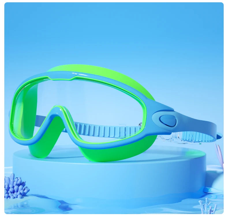 Kids Anti-Fog Swim Goggles with UV Protection