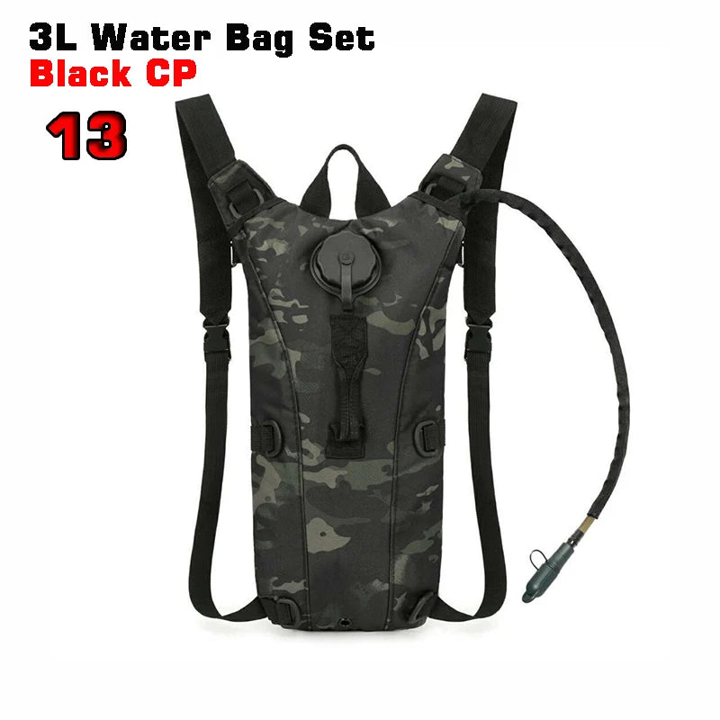 3L Hydration Backpack with Soft Water Bladder for Cycling, Hiking & Running