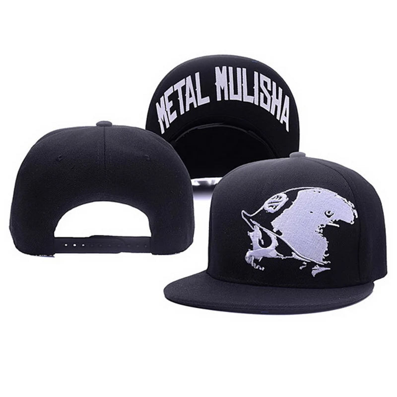 Embroidered Snapback Baseball Cap