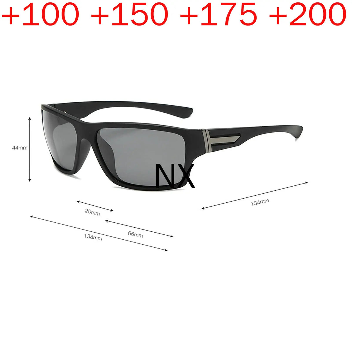 Wraparound Safety Glasses with Anti-Blue Light Reading Lenses
