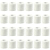 A row of white, rolled self-adhesive sports bandages.
