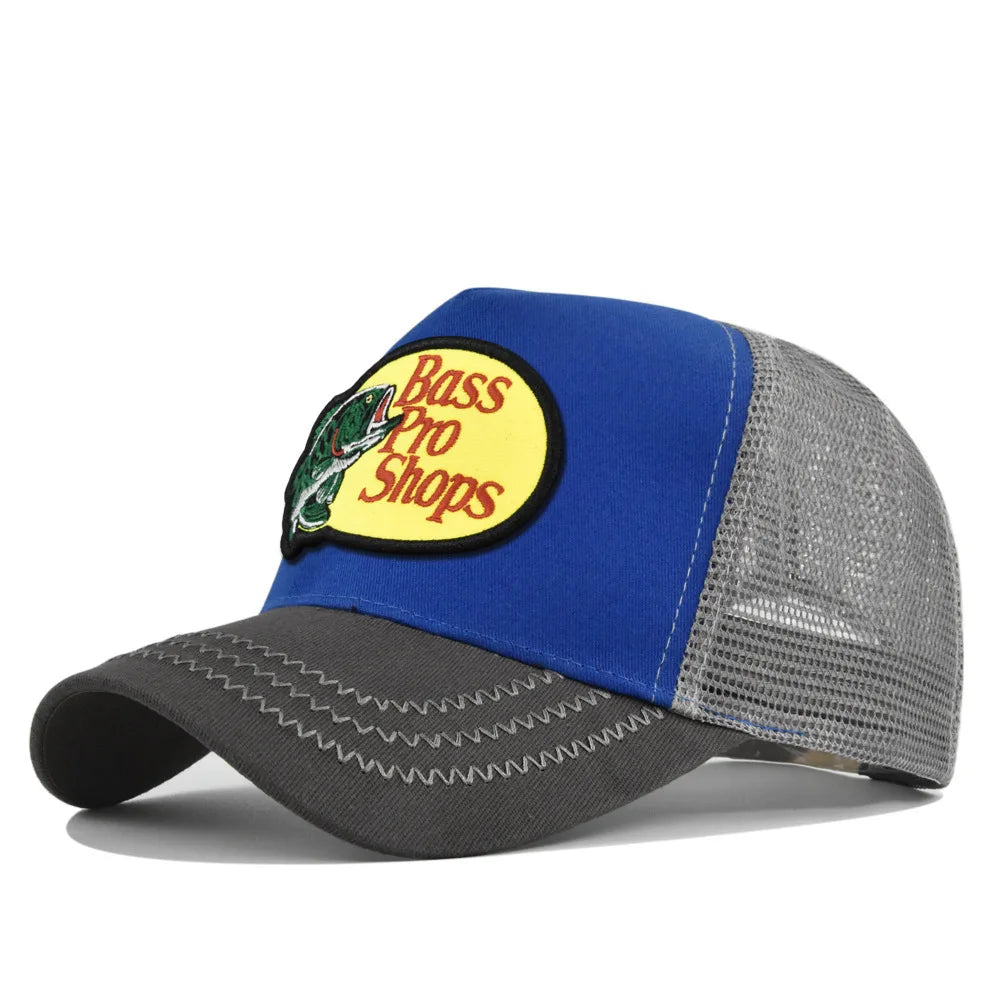 Breathable Mesh Baseball Cap with Adjustable Strap