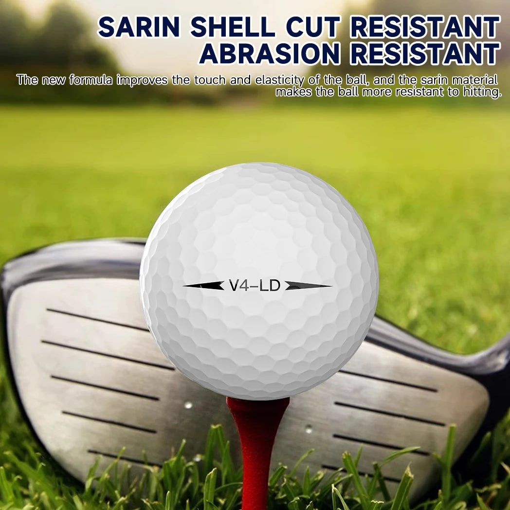 Caiton Pro 4-Layer Golf Balls with DuPont Surlyn Cover