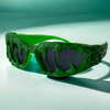 Retro Oval Sunglasses with UV400 Protection