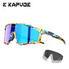 TR90 Cycling Glasses with Interchangeable Lenses for Men and Women
