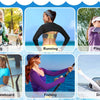 A collage showing people engaging in various outdoor activities like cycling, running, playing golf, skateboarding, fishing, 