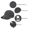 Quick-Dry Mesh Ponytail Baseball Cap