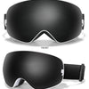 Outdoor Ski Goggles with Protective Case and Anti-Fog Lenses