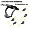 Reusable Transparent Full-Face Protection Shield
