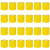 A collection of yellow roll-up self-adhesive sports bandages.