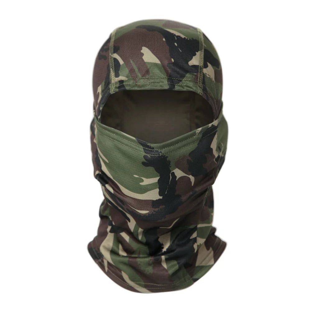 Camouflage Full Face Balaclava for Outdoor Sports